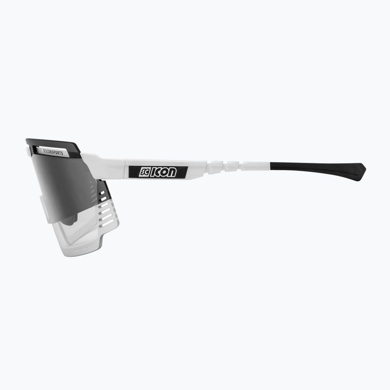 SCICON Aerowatt weiß glänzend/scnpp photocromic silberne Fahrradbrille EY37010800 4