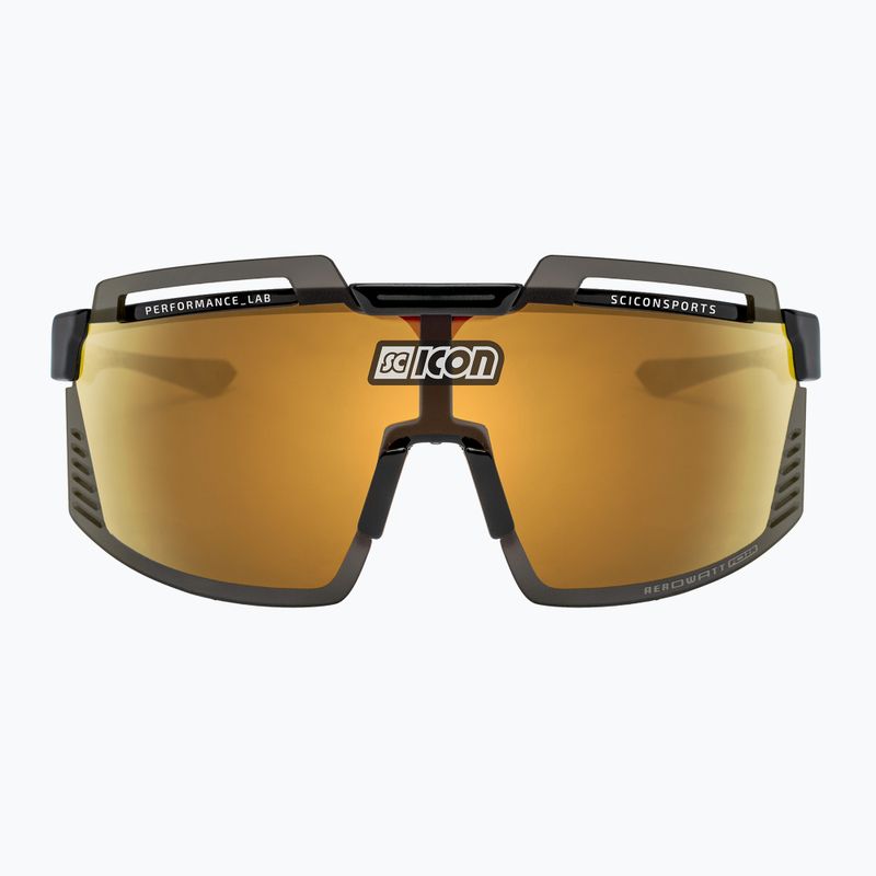 SCICON Aerowatt Foza schwarz glänzend/scnpp multimirror bronze Fahrradbrille EY38070200 3