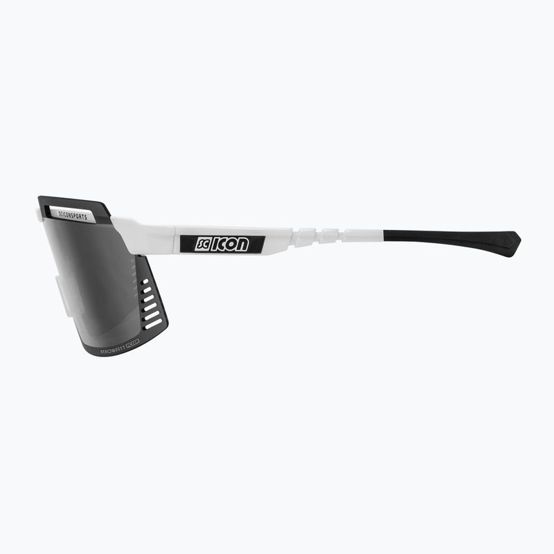 SCICON Aerowatt Foza weißer Glanz/scnpp multimirror silberne Fahrradbrille EY38080800 4