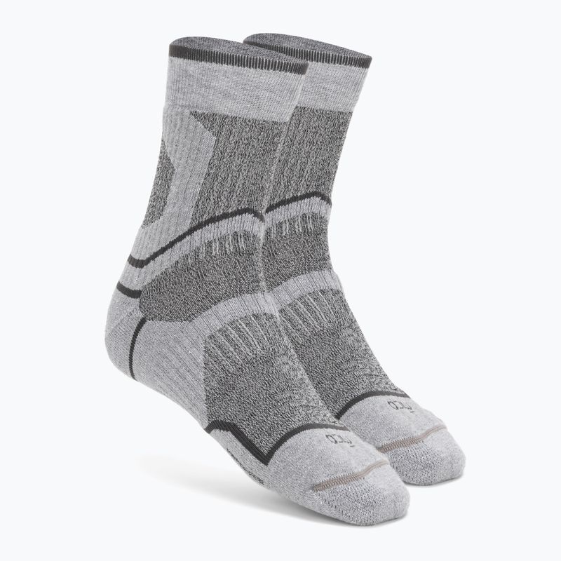 Trekkingsocken Mico Medium Weight Extra Dry Trek Crew grau CA358
