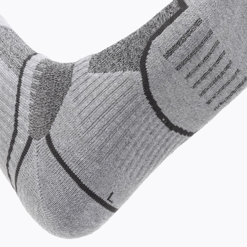 Trekkingsocken Mico Medium Weight Extra Dry Trek Crew grau CA358