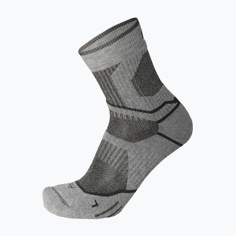 Trekkingsocken Mico Medium Weight Extra Dry Trek Crew grau CA358
