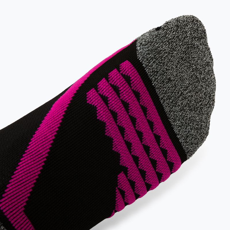 Skisocken Mico Medium Weight X-Performance X-C Ski schwarz-rosa CA146