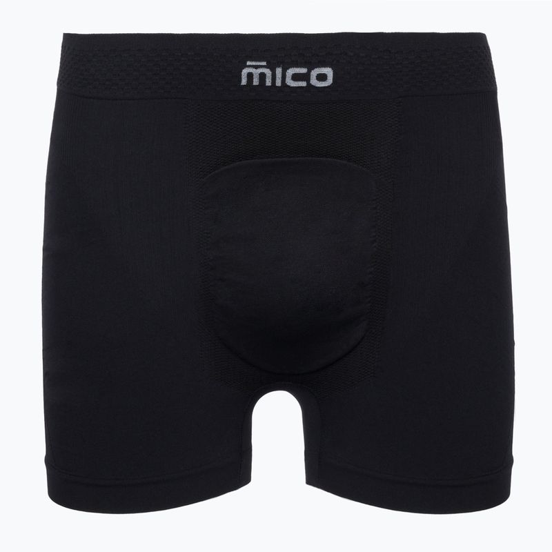 Herren Thermo-Boxershorts Mico P4P Skintech Odor Zero Ionic+ schwarz IN1789