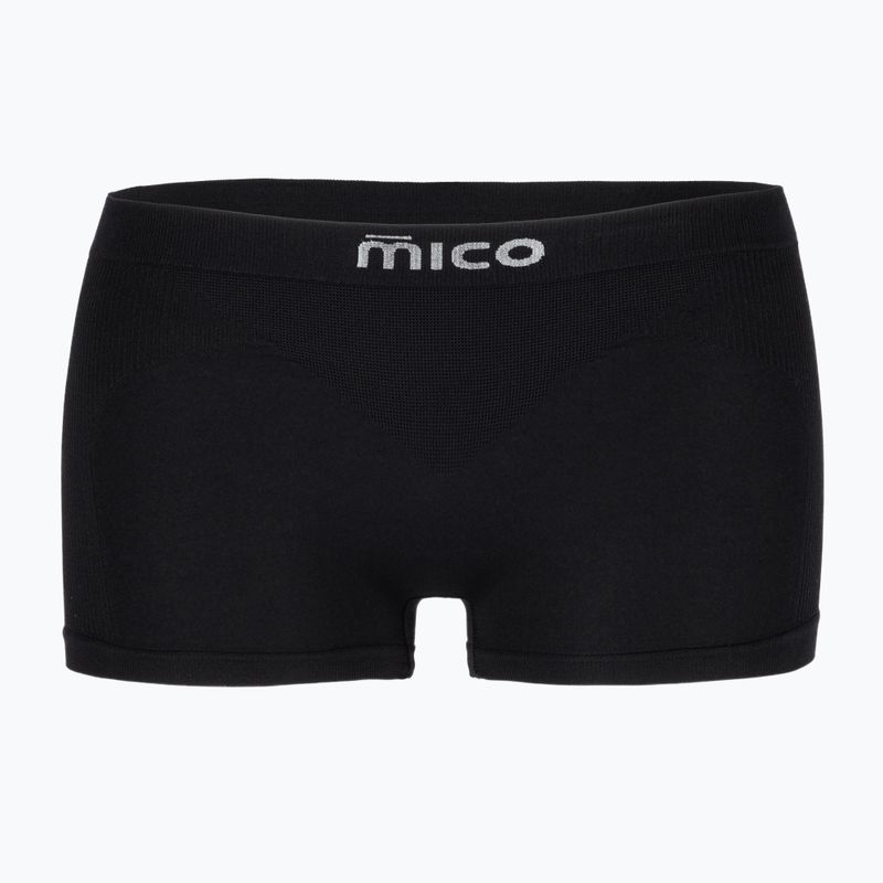 Damen Thermo-Boxershorts Mico P4P Skintech Odor Zero Ionic schwarz IN1783