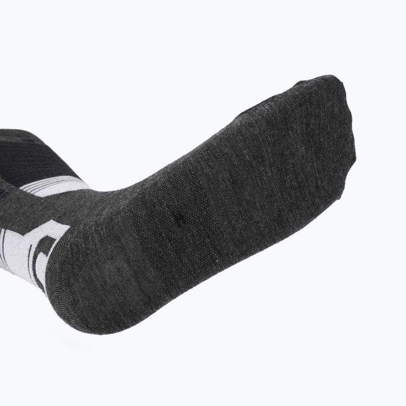 Skisocken  Mico Light Weight Superthermo Natural Merino Ski anthracite melange 4