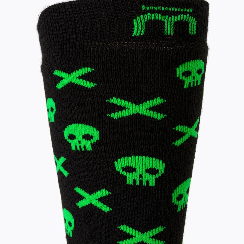 Skisocken Kinder Mico Medium Weight Warm Control Ski schwarz-grün CA2699 3