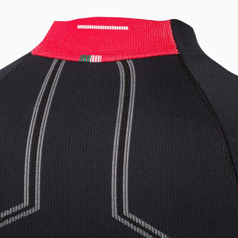 Unterwäsche Funktionsshirt Herren Mico M1 Mock Neck schwarz IN721 9