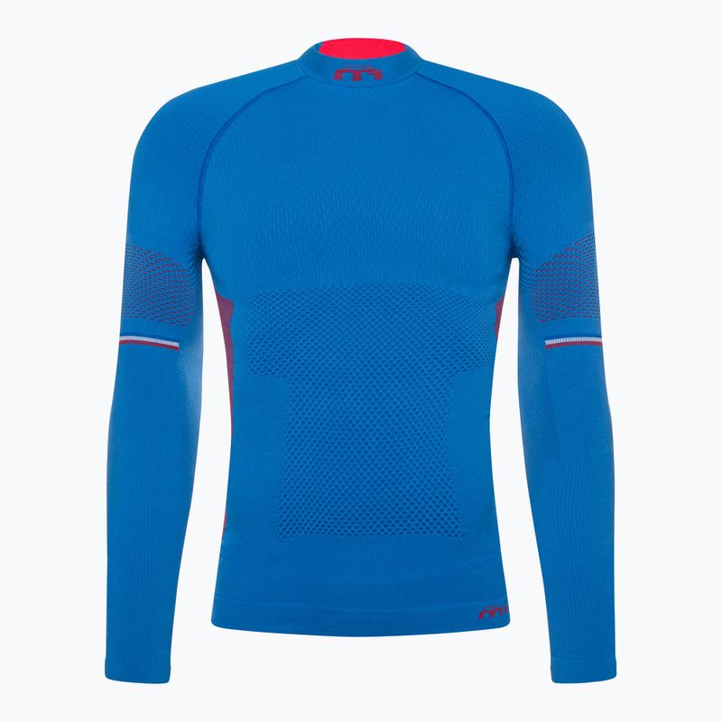 Thermoaktives Herren-Sweatshirt Mico M1 Mock Neck cobalto 7