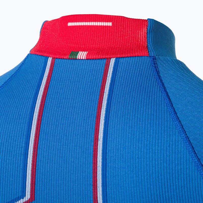 Thermoaktives Herren-Sweatshirt Mico M1 Mock Neck cobalto 10