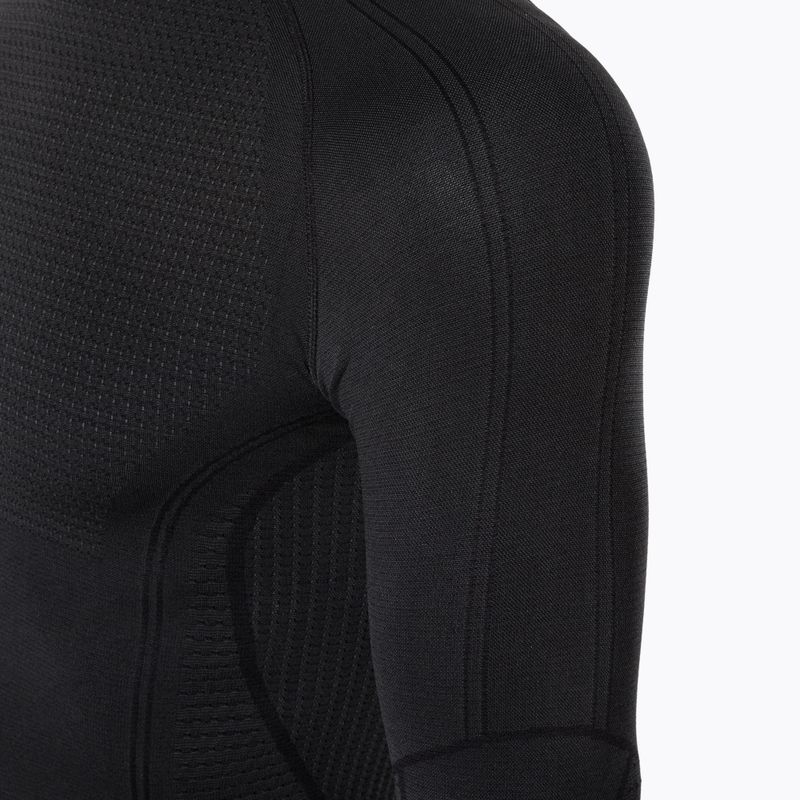 Thermoaktives Herren-Sweatshirt Mico Odor Zero Round Neck nero 8