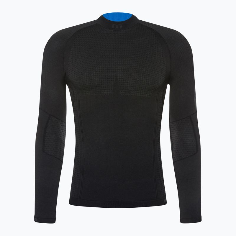 Unterwäsche Funktionsshirt Herren Mico Odor Zero Mock Neck schwarz IN1451 6