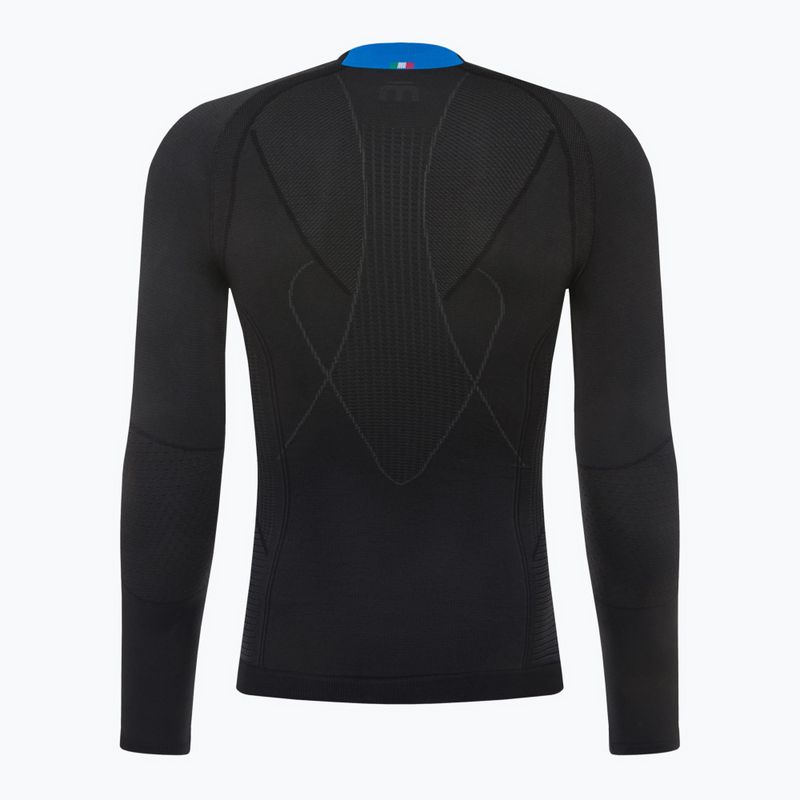Herren Thermoaktivshirt Mico Odor Zero Mock Neck nero 7