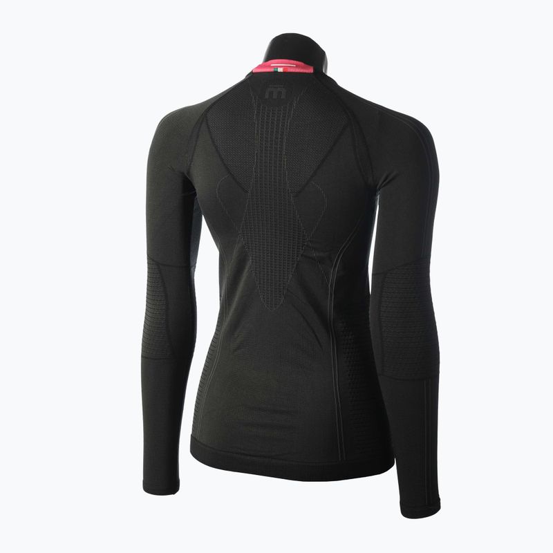 Unterwäsche Funktionsshirt Damen Mico Odor Zero Round Neck schwarz IN1455 2