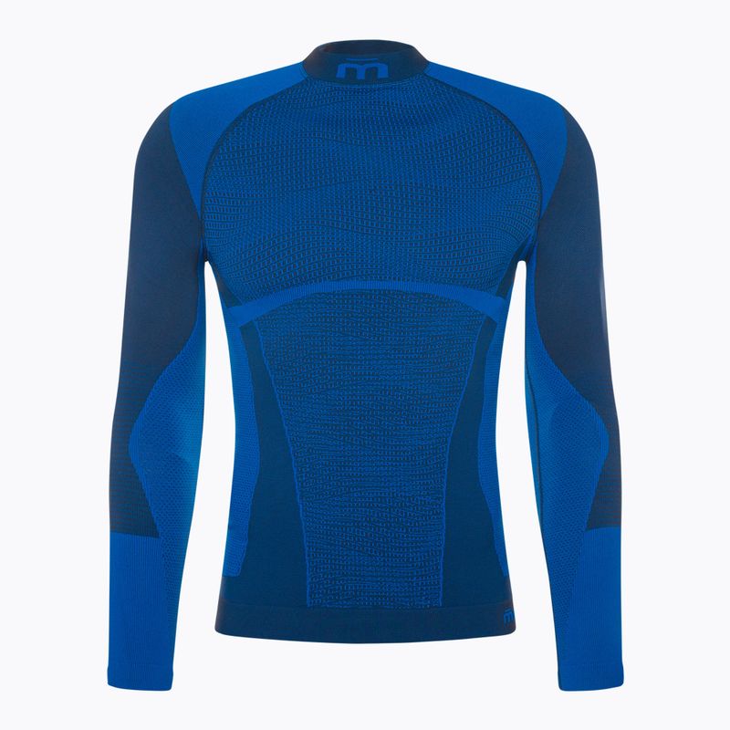 Herren-Thermoaktivshirt Mico Warm Control Mock Neck piombo 6
