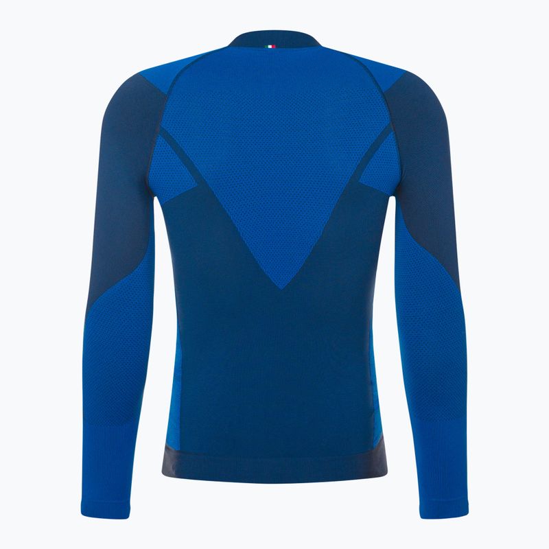 Herren-Thermoaktivshirt Mico Warm Control Mock Neck piombo 7