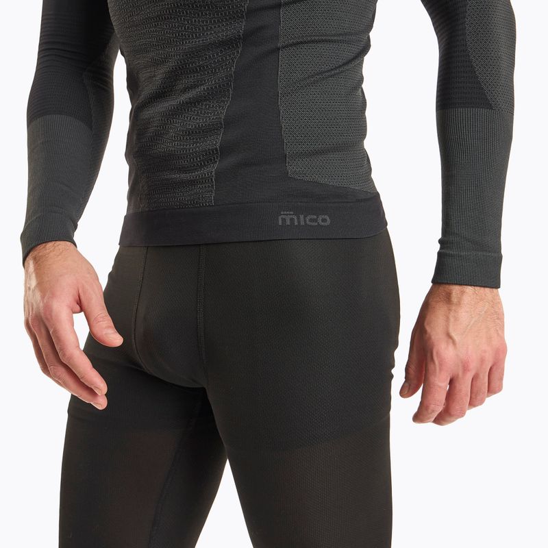 Thermoaktives Herren-Sweatshirt Mico Warm Control Mock Neck nero 5