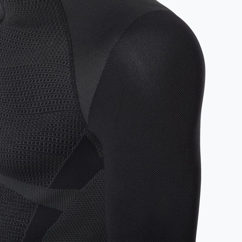 Herren-Thermoaktivshirt Mico Warm Control Zip Neck nero 8