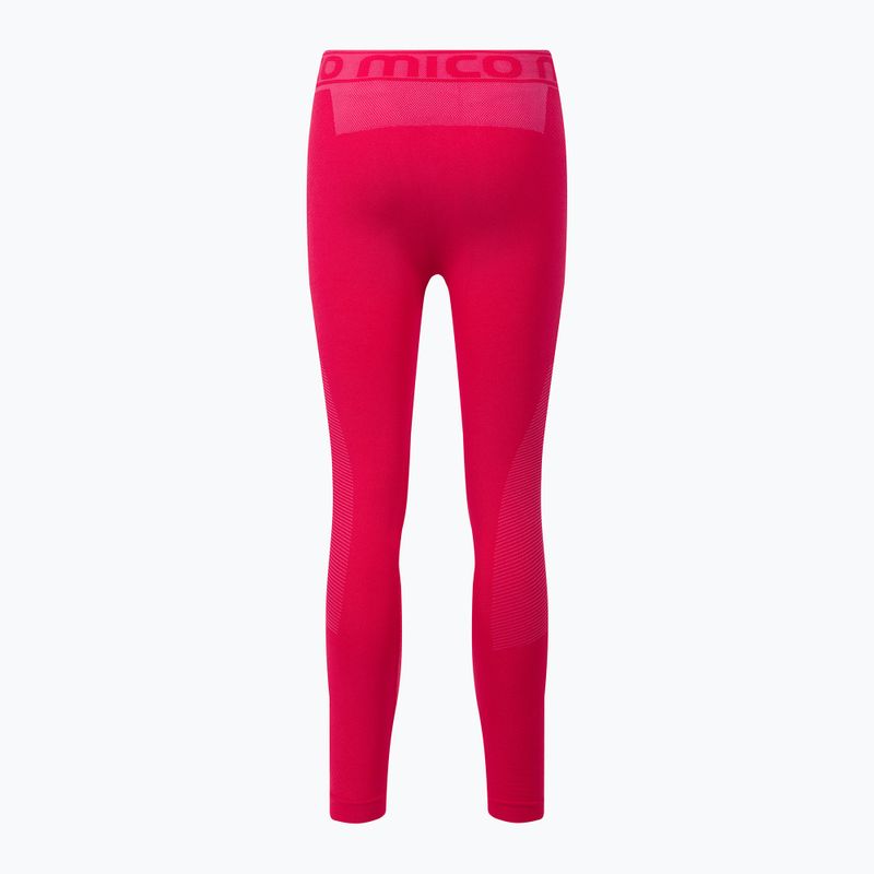 Unterwäsche Funktionshose Damen Mico Warm Control rosa CM1858 2