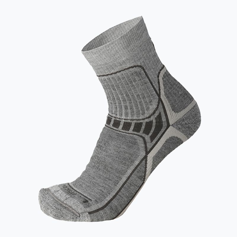 Trekkingsocken Mico Light Weight X-Performance Hike Crew grau CA371 4