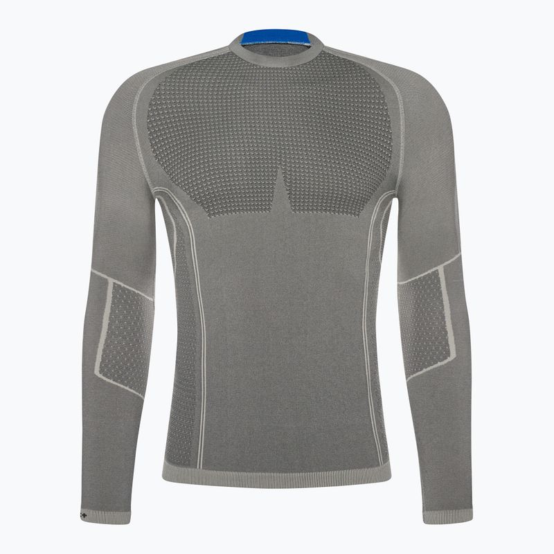 Herren Thermoaktivshirt Mico Odor Zero Rundhals grigio 6