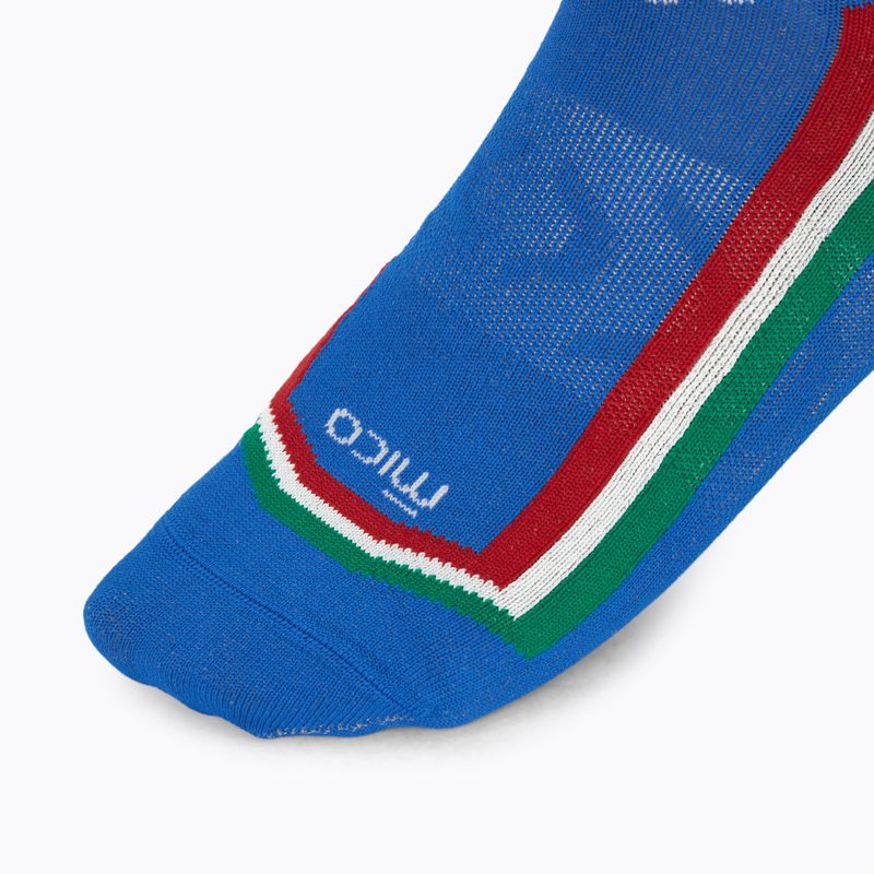 Skisocken Mico Light Weight Odor Zero X-Static Ski white 3