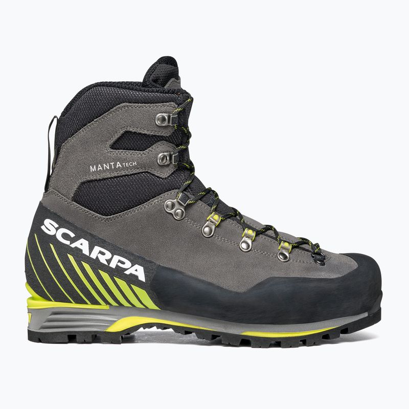 Bergsteigerschuhe Herren SCARPA Manta Tech GTX shark/lime 9