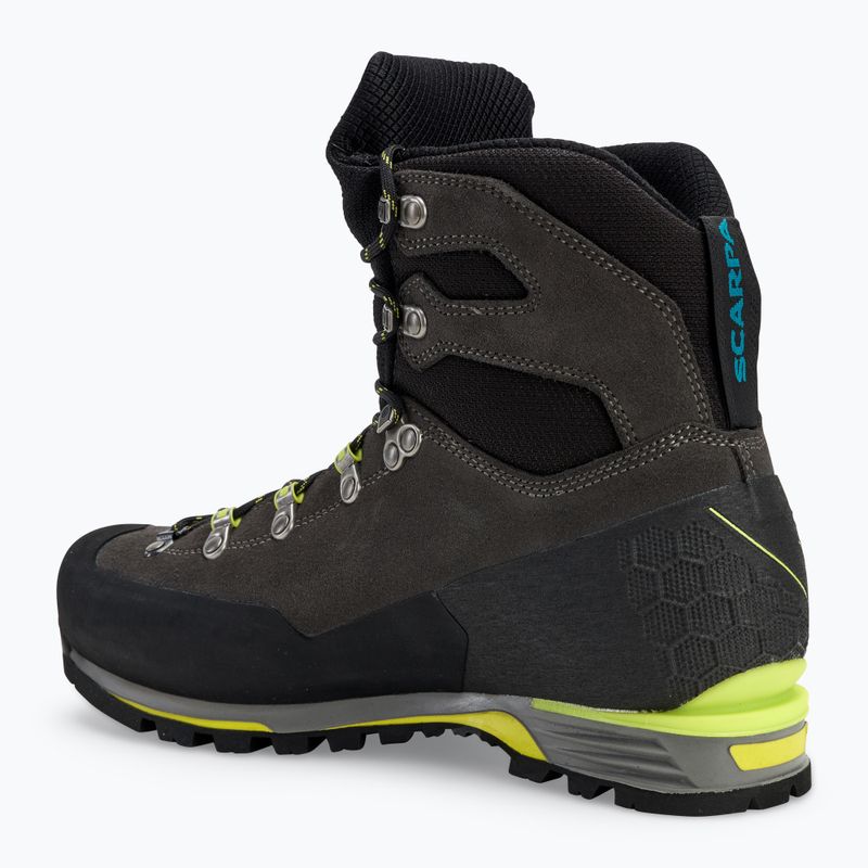 Bergsteigerschuhe Herren SCARPA Manta Tech GTX shark/lime 3