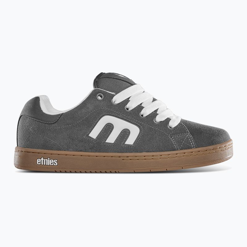 Etnies Callicut grau/weiß/gum Herrenschuhe 9