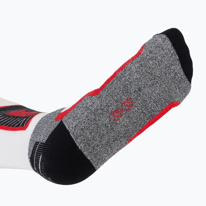 Kinder-Skisocken Nordica Tech Junior white/black/red 4