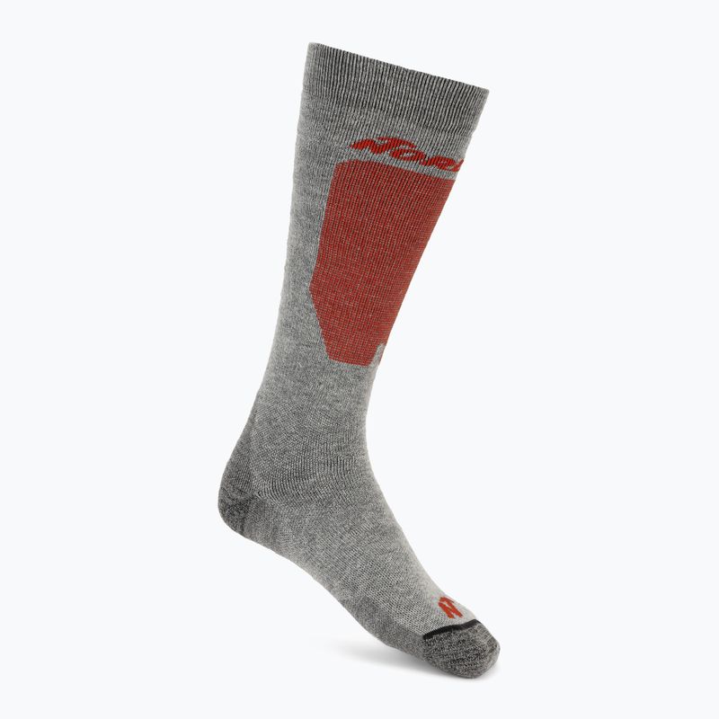 Skisocken Nordica Uni 2.0 2 pary grey/ red+black/ red 2