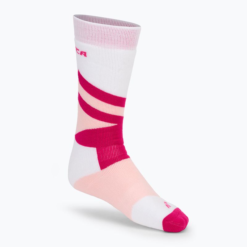 Nordica Multisports Winter Kinderskisocken 2 Paar fuxia/ rose/ weiß 5