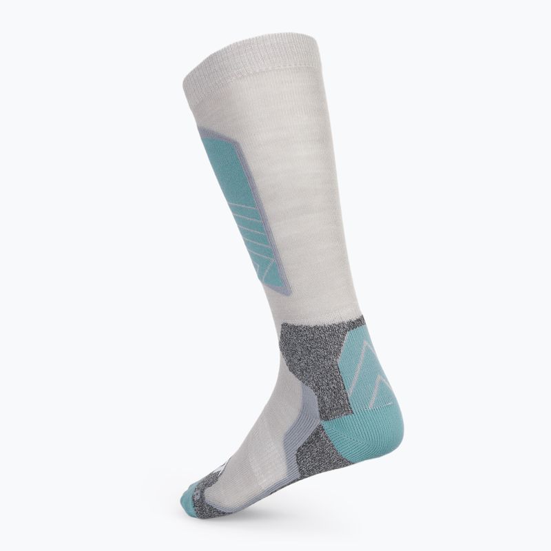 Kinder-Skisocken Nordica Tech Junior grey/lichen blue/cool grey 2