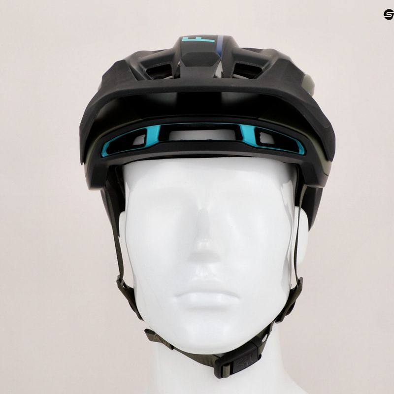 Fox Racing Speedframe Pro Blocked Fahrradhelm schwarz-grün 29414_532 14