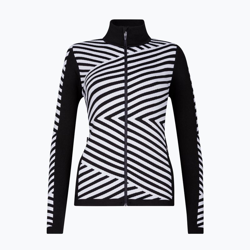 Thermoaktiver Sweatshirt Hoodie Damen Newland Coral Full Zip black/white