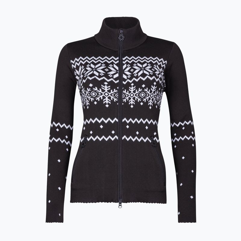 Thermoaktiver Sweatshirt Hoodie Damen Newland Guenda Full Zip black/white