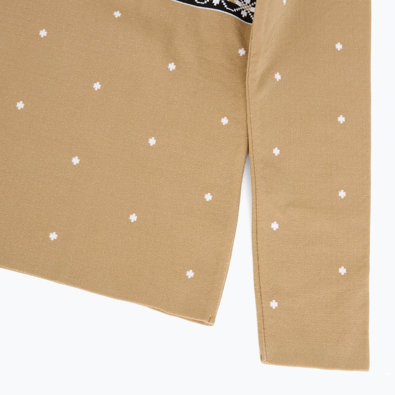 Thermoaktiver Sweatshirt Hoodie Damen Newland Isalind Half Zip biscuit/white 4