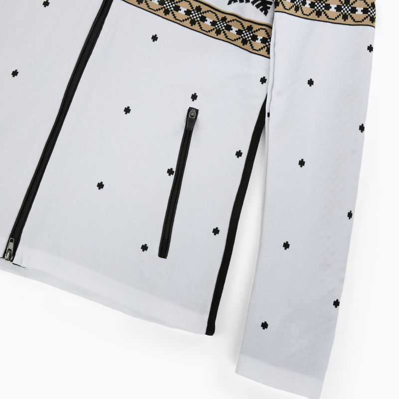 Thermoaktiver Sweatshirt Hoodie Damen Newland Jadis Full Zip white/black 4