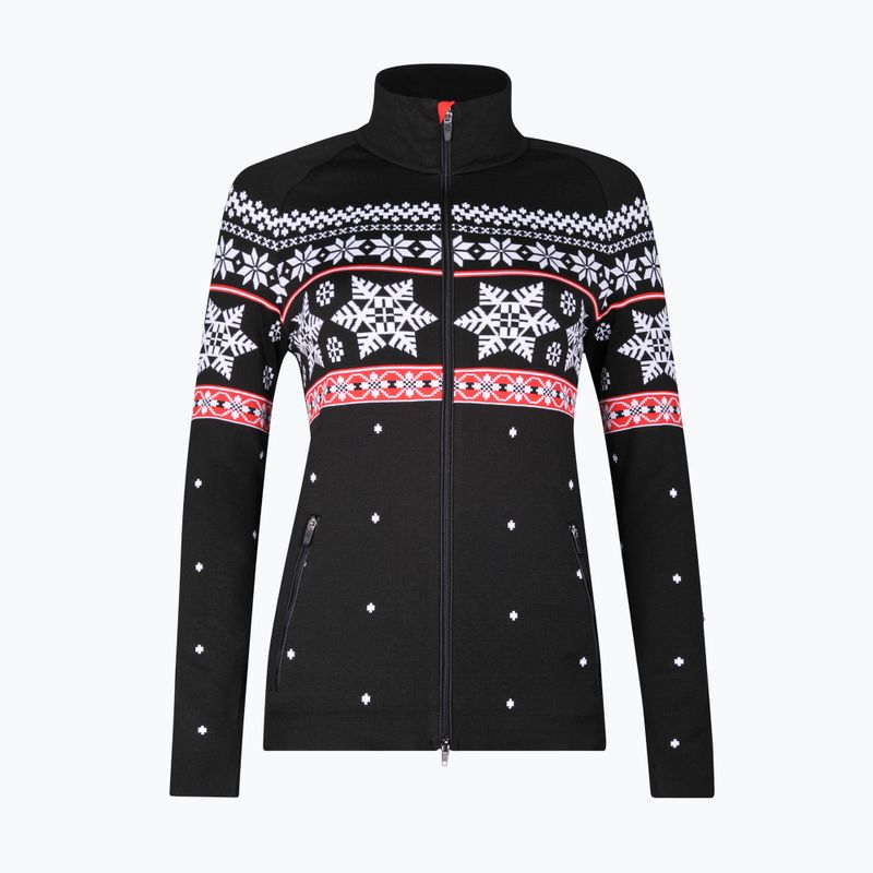Thermoaktiver Sweatshirt Hoodie Damen Newland Jadis Full Zip black/white