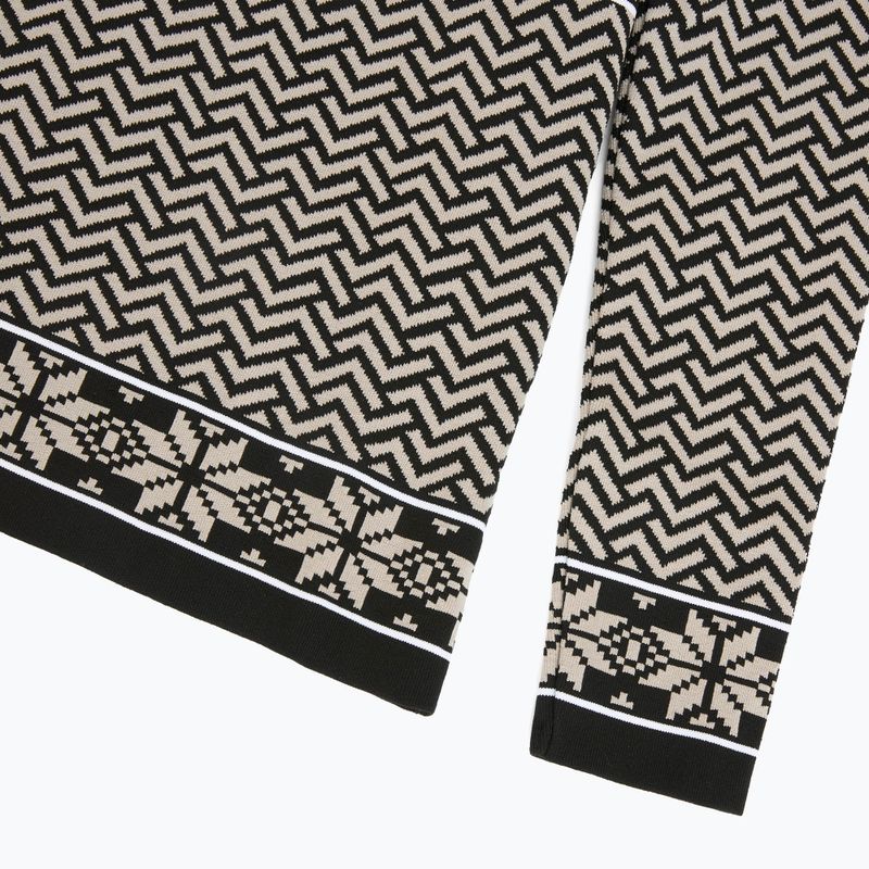 Thermoaktiver Sweatshirt Hoodie Damen Newland Kristel Half Zip black/stone 4