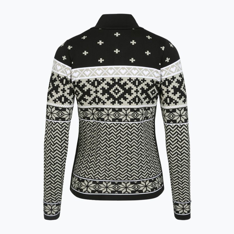 Thermoaktiver Sweatshirt Hoodie Damen Newland Kylie Full Zip black/stone 2