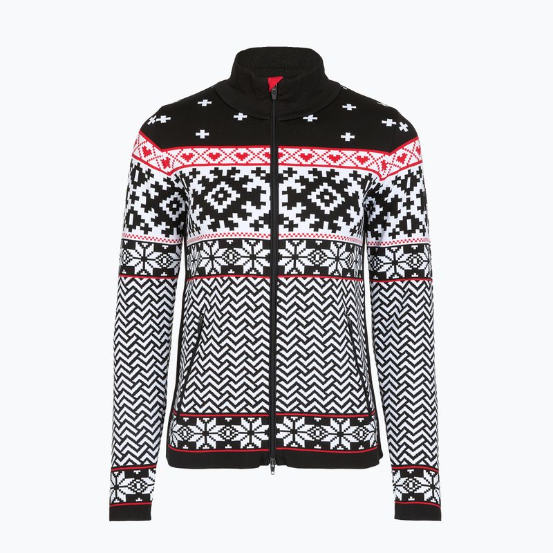 Thermoaktiver Sweatshirt Hoodie Damen Newland Kylie Full Zip black/white