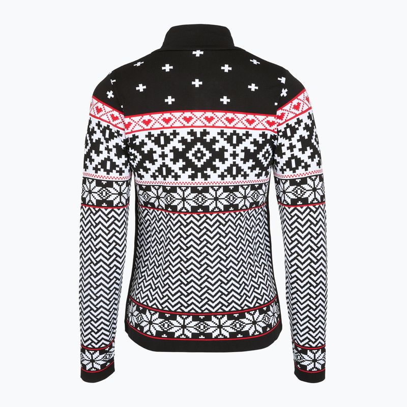 Thermoaktiver Sweatshirt Hoodie Damen Newland Kylie Full Zip black/white 2