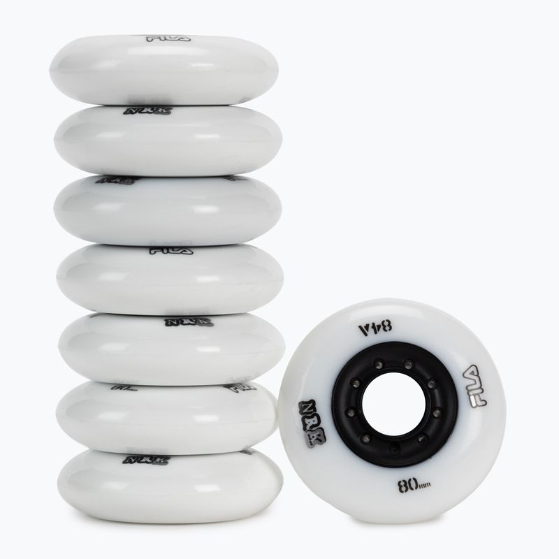 Rollerblade-Räder FILA Urban Wheels white 2