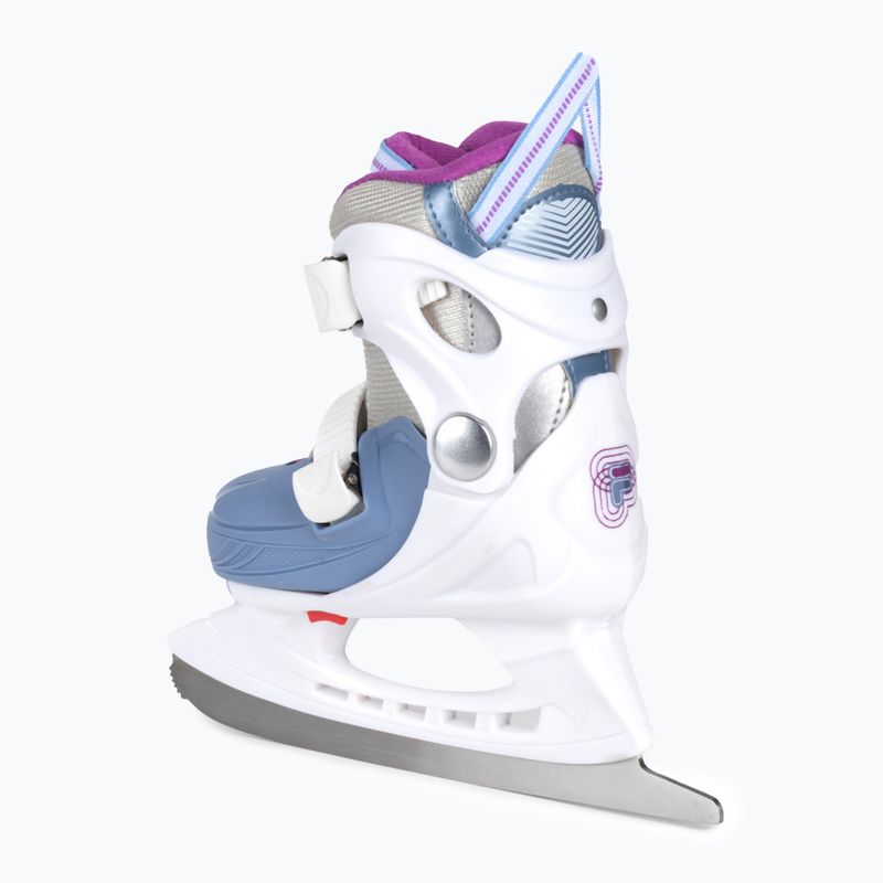 Schlittschuhe für Kinder FILA J-One G HR white/light blue 3