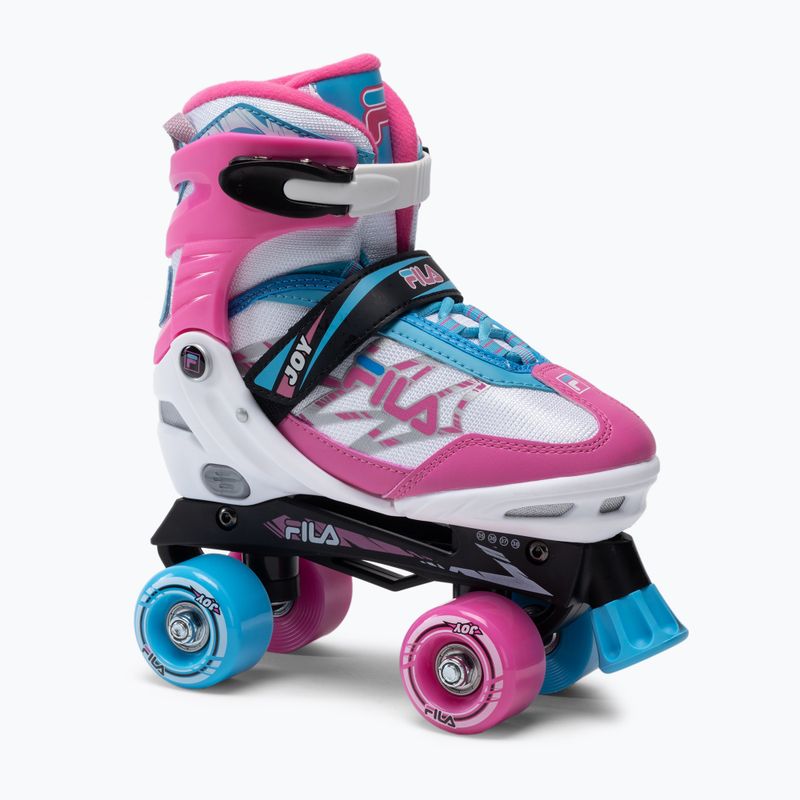 Rollschuhe für Kinder FILA Joy G white/pink/light blue