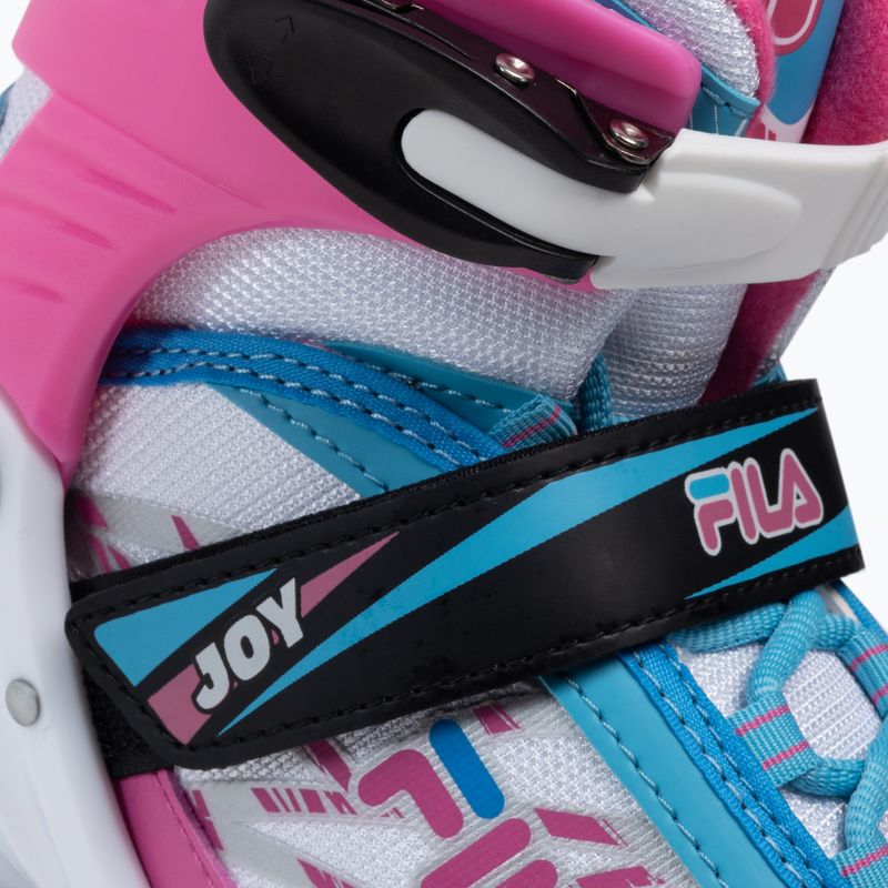 Rollschuhe für Kinder FILA Joy G white/pink/light blue 6