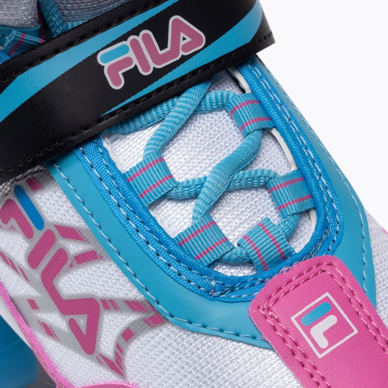 Rollschuhe für Kinder FILA Joy G white/pink/light blue 7
