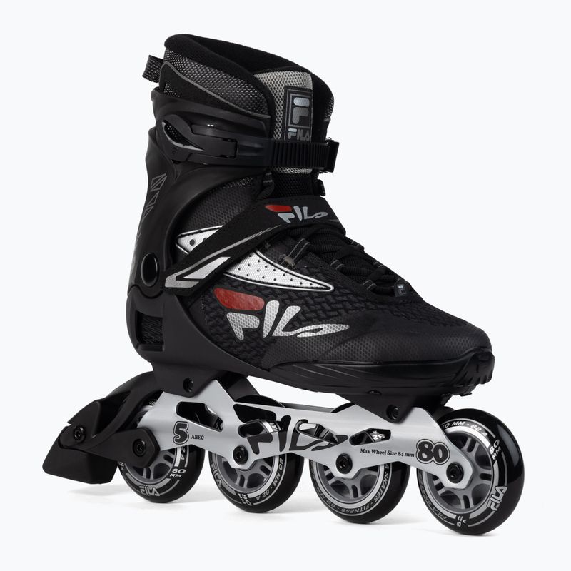 Rollerblades für Männer FILA Legacy Pro 80 black/silver/red