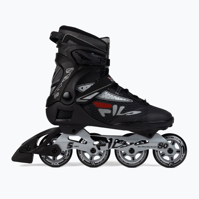Rollerblades für Männer FILA Legacy Pro 80 black/silver/red 2